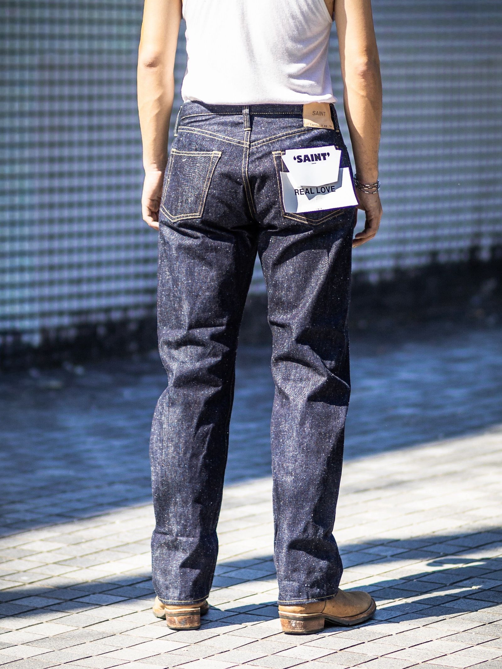 SAINT Mxxxxxx BBJ_DENIM JACKET REGID 1st MARKスタイル