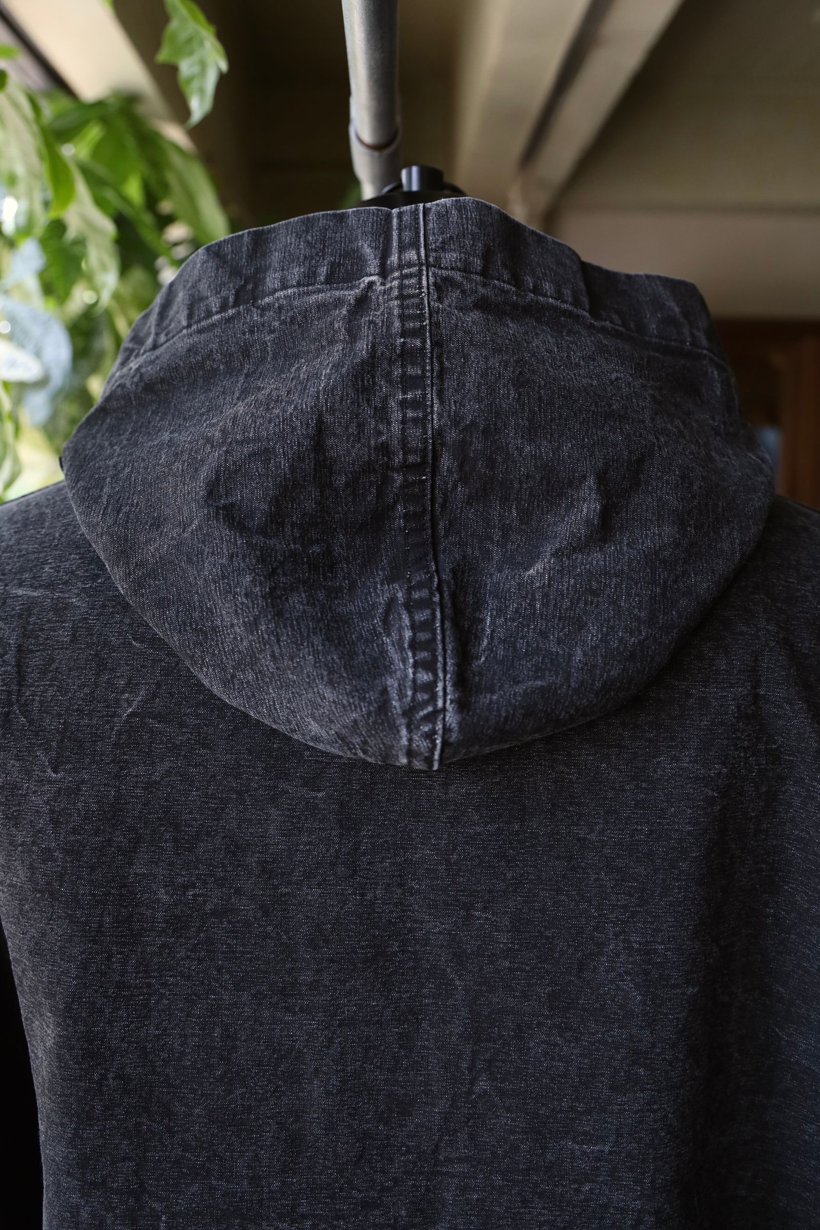 アプレッセ 2025 STYLE2 Vintage US Navy Zip Hoodie (25AAP-01-54)BLACK