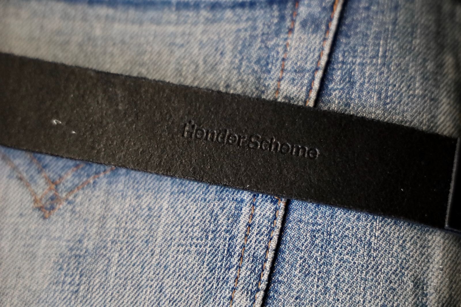 エンダースキーマ ベルト tanning belt(qn-rc-tnb)black☆6月14日(土)発売！