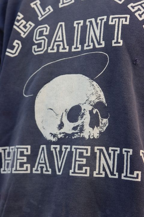 ©SAINT M×××××× スカルスウェット"NAVY"style.