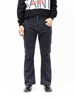 セントマイケル 26AW CORDUROY FLARE PANTS (SM-MK1-0000-069) BLACK☆9月19日(土)発売！