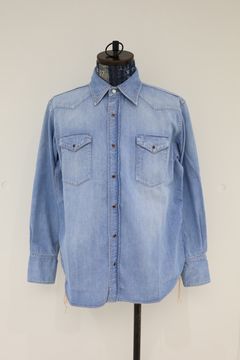 Gurank グランク 26SS デニムウエスタンシャツDenim western shirts (2614D)IND★新作発売！