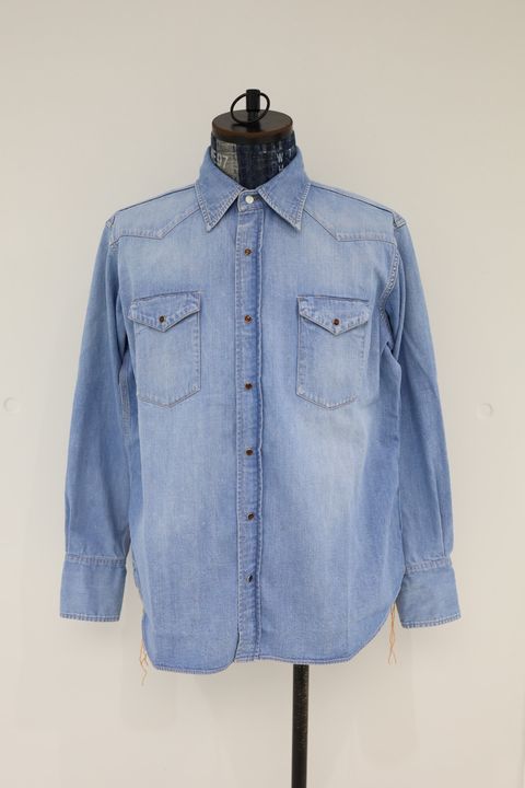 Gurank グランク 26SS デニムウエスタンシャツDenim western shirts (2614D)IND★新作発売！
