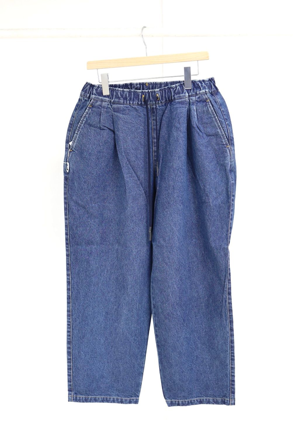 S.F.C 2026FW エスエフシー TWO TUCK WIDE PANTS(DENIM) (SFCFW26P03)Blue☆10月17日(土)発売！