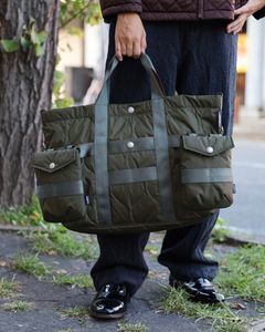 コムデギャルソンオム バッグ 2WAYキルティングTOTE BAG(HR-K206-051)KHAKI☆10月2日(金)発売！