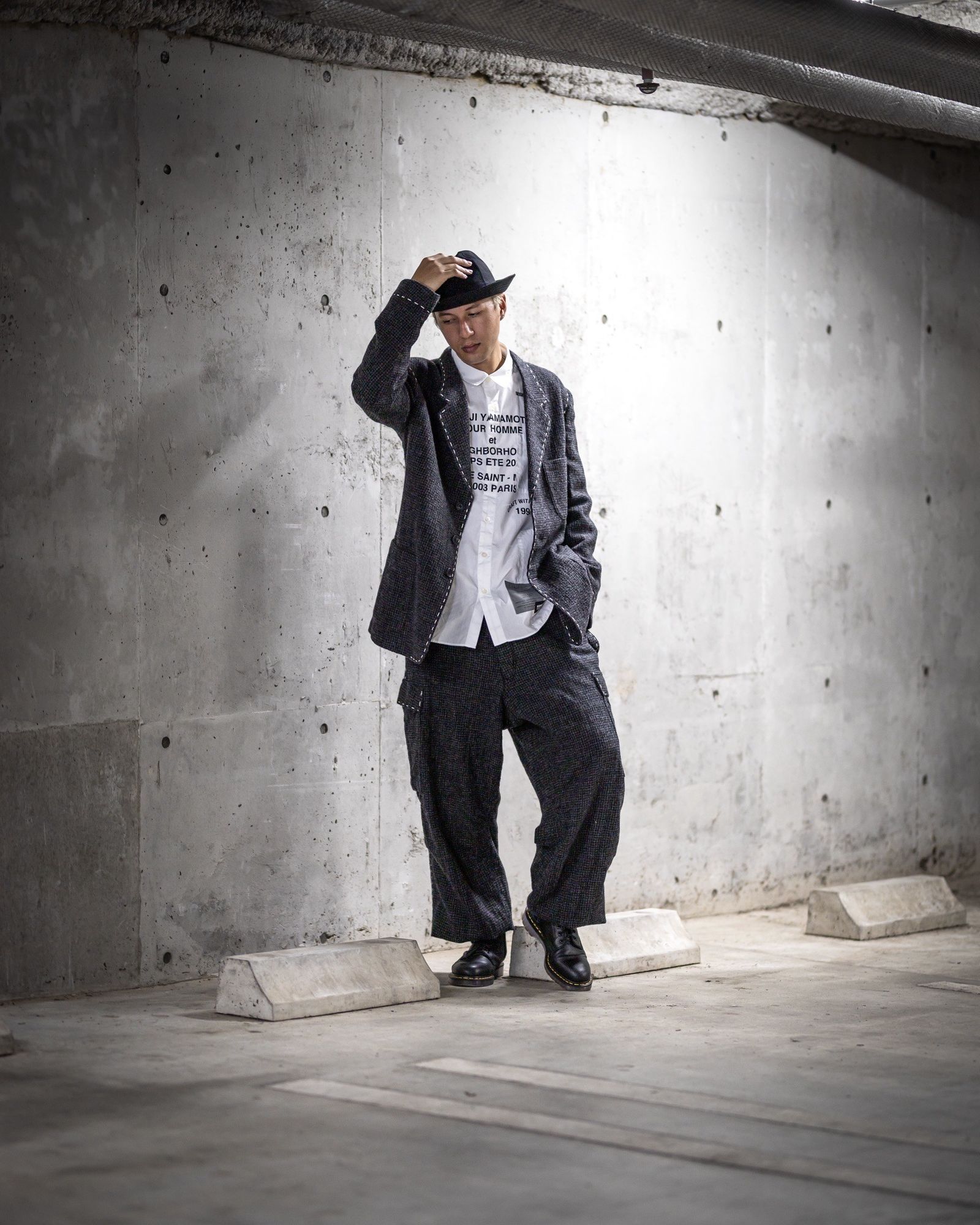 Yohji Yamamoto - yohji yamamoto 14AW 迷彩 ライダース