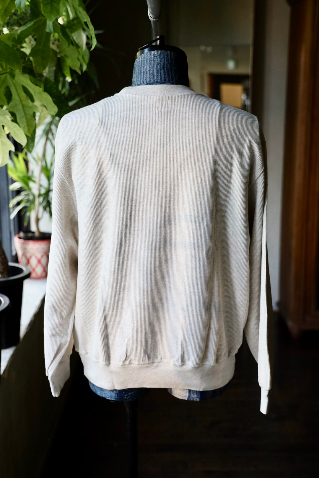 blurhms Mens 25FW Rough&Smooth Thermal P/O(bROOTS24F29F25)HeatherOatmeal☆8月29日(金)新作発売！
