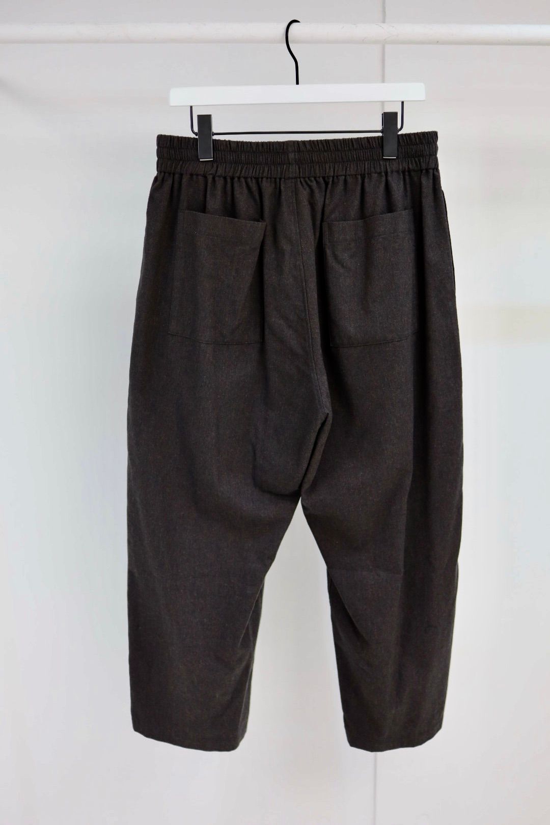 グラフペーパー 25AW SIDOGRAS Cotton Herringbone Flannel Sleeping Pants(GM254-40045)BLACK☆10月25日(土)発売！