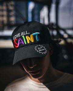 セントマイケル 26SS LOVE ALL_CAP(SM-MK8-0000-080)BLACK☆4月29日(水)新作発売！