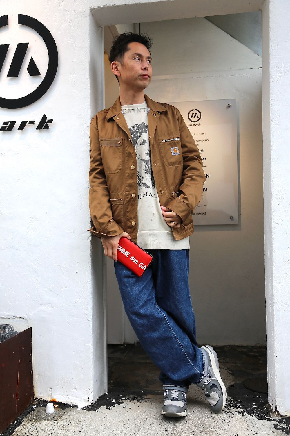 eYe JUNYA WATANABE COMME des GARCONS MAN CarharttカーハートWネーム