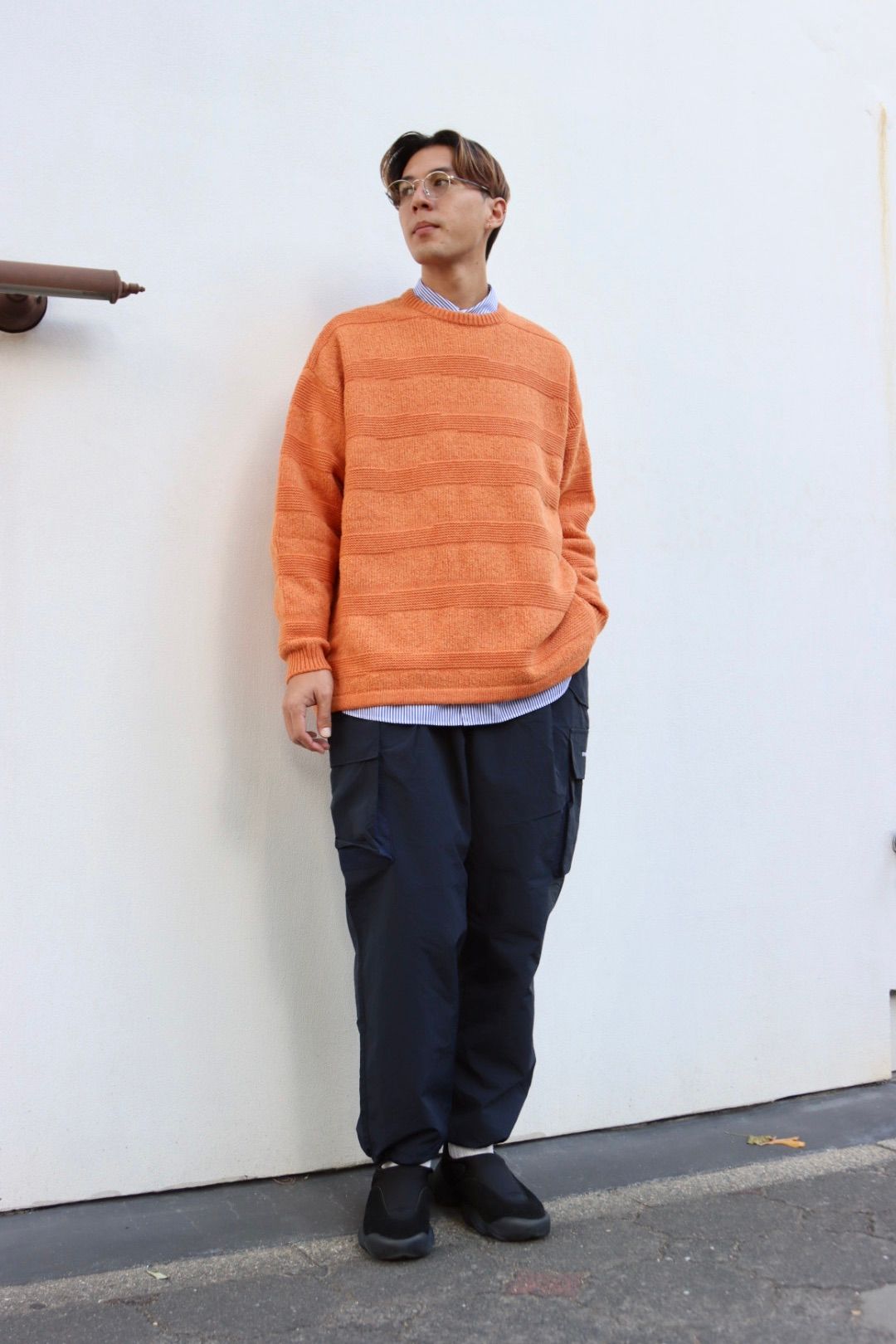 S.F.C-Stripes For Creative- 23FW SFC SIDE STRIPES KNITスタイル ...