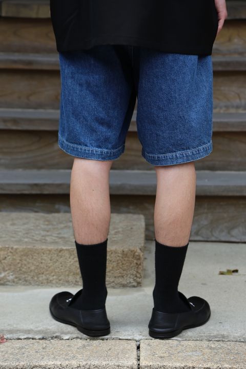Graphpaper Selvage Wool S/S Oversized Box Shirt(GM212-50260) style. 2021.06.20.