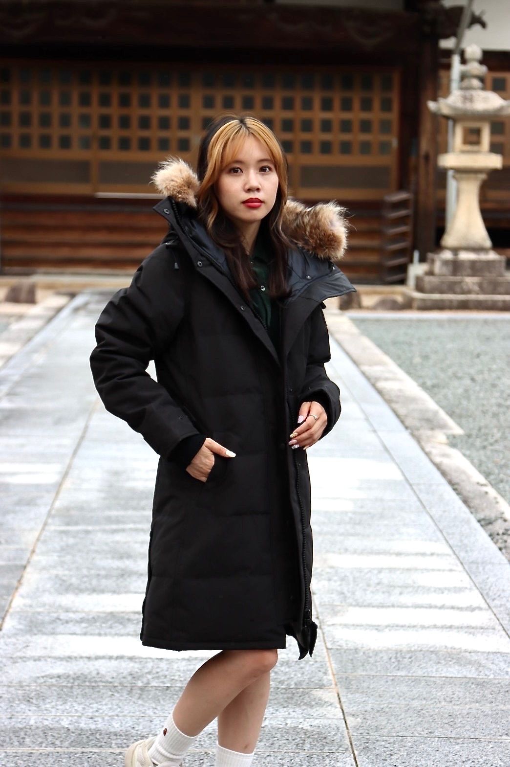 CANADA GOOSE - カナダグースレディース22AW SHELBURNE PARKA BLACK