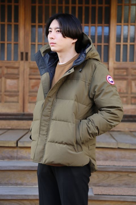 CANADA GOOSE MACMILLAN PARKA FUSION FIT "KHAKI"