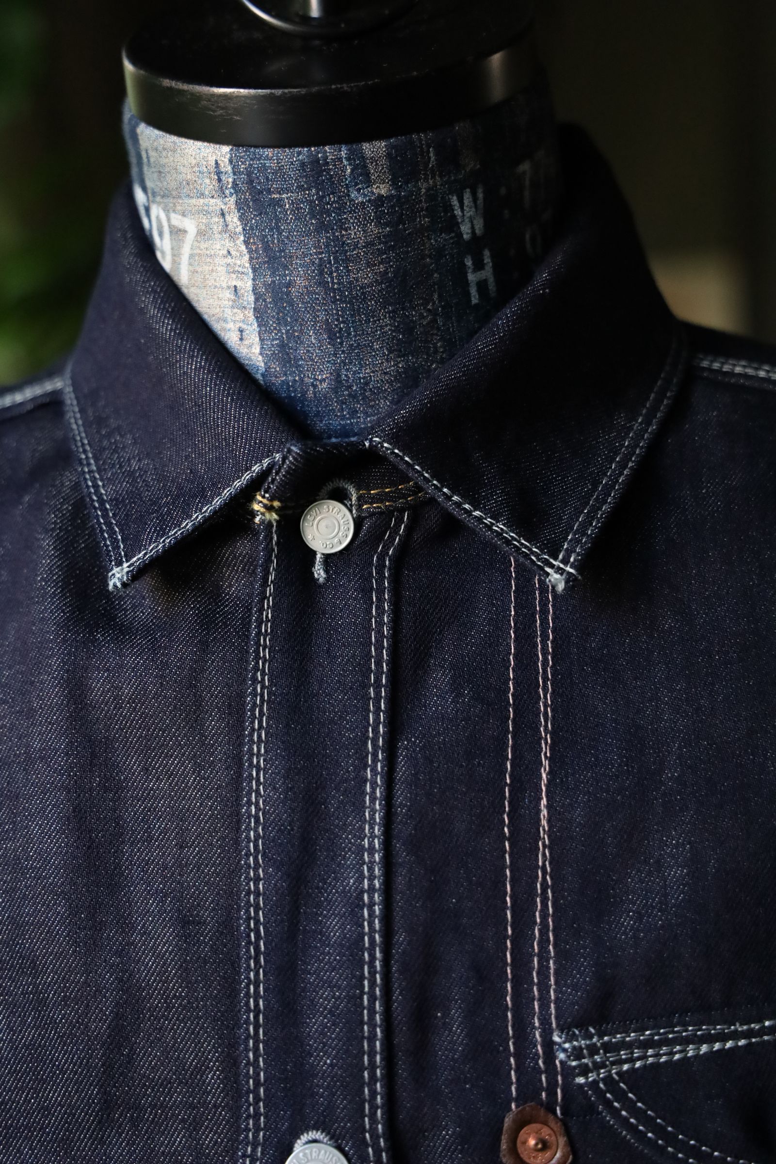 ジュンヤワタナベマン 24AW Levi’s Wネームオーバーオールジャケット(WN-C203-051)INDIGO