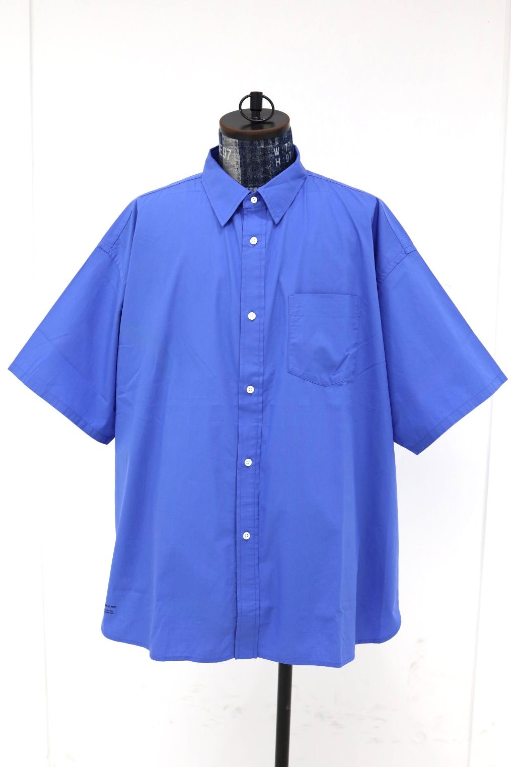フレッシュサービス CORPORATE UNIFORM S/S SHIRT(FSC262-50040B)BLUE
