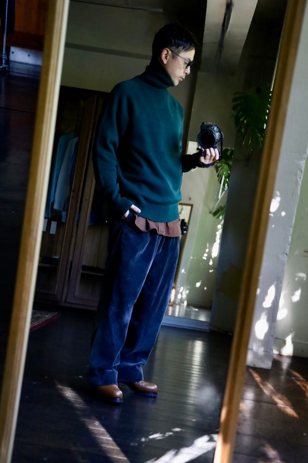 アプレッセ Turtleneck Sweater(24AAP-03-10K)GREEN