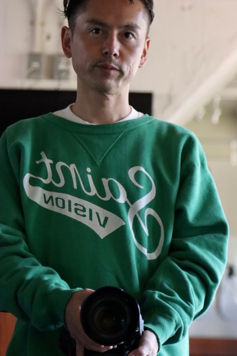 ©SAINT M×××××× VISIONスウェット"GREEN"style.2021.10.26.
