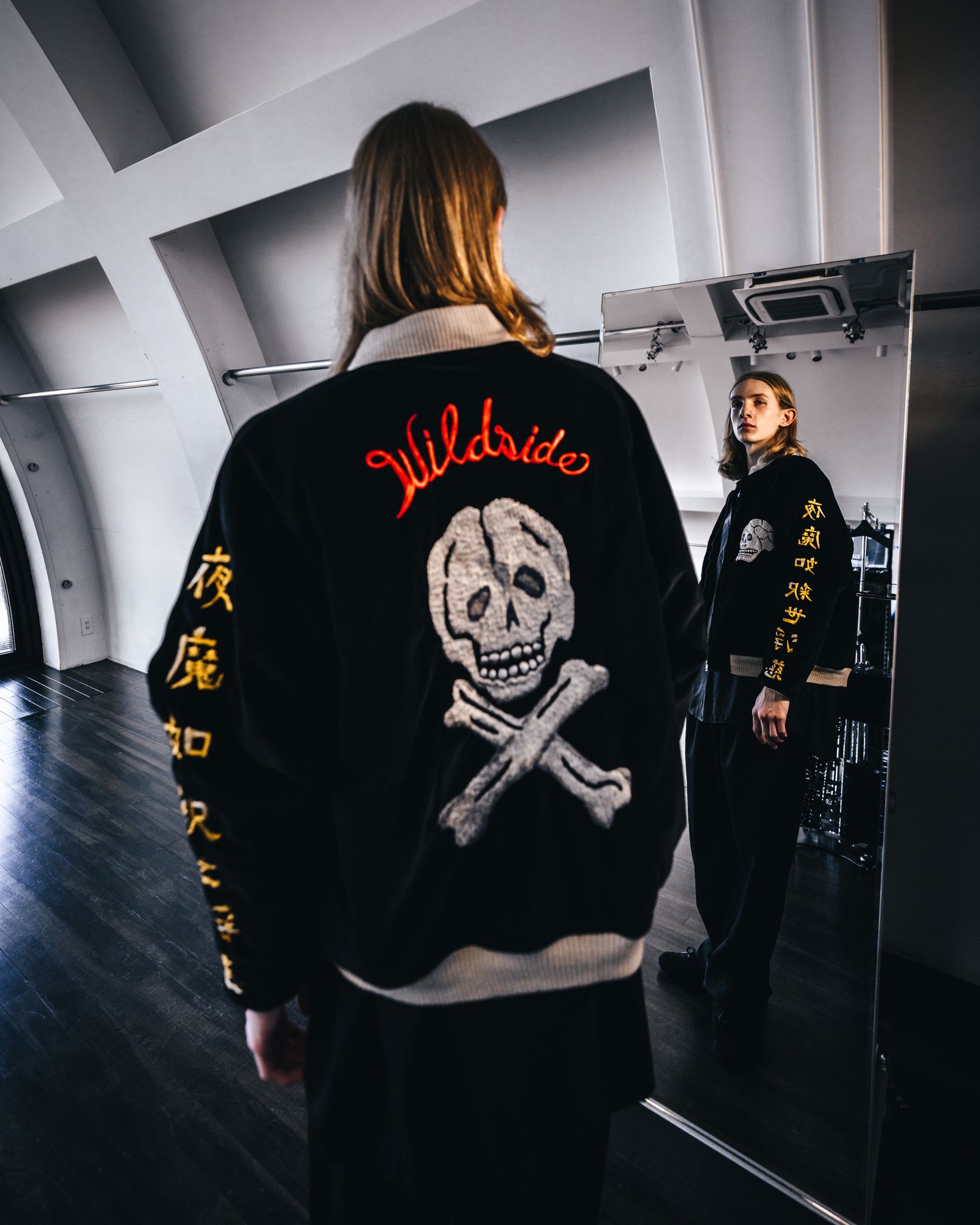 SAINT M×××××× - セントマイケル×WILDSIDE YOHJI YAMAMOTO SKULL SUKA