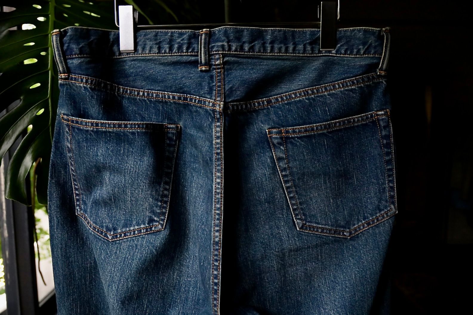 アプレッセ Washed Denim Wide Pants(AP-4002)INDIGO