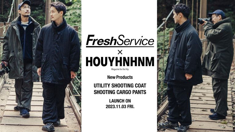 FreshService × HOUYHNHNM"第３弾"11月3日(金)発売！ (店頭販売のみ)