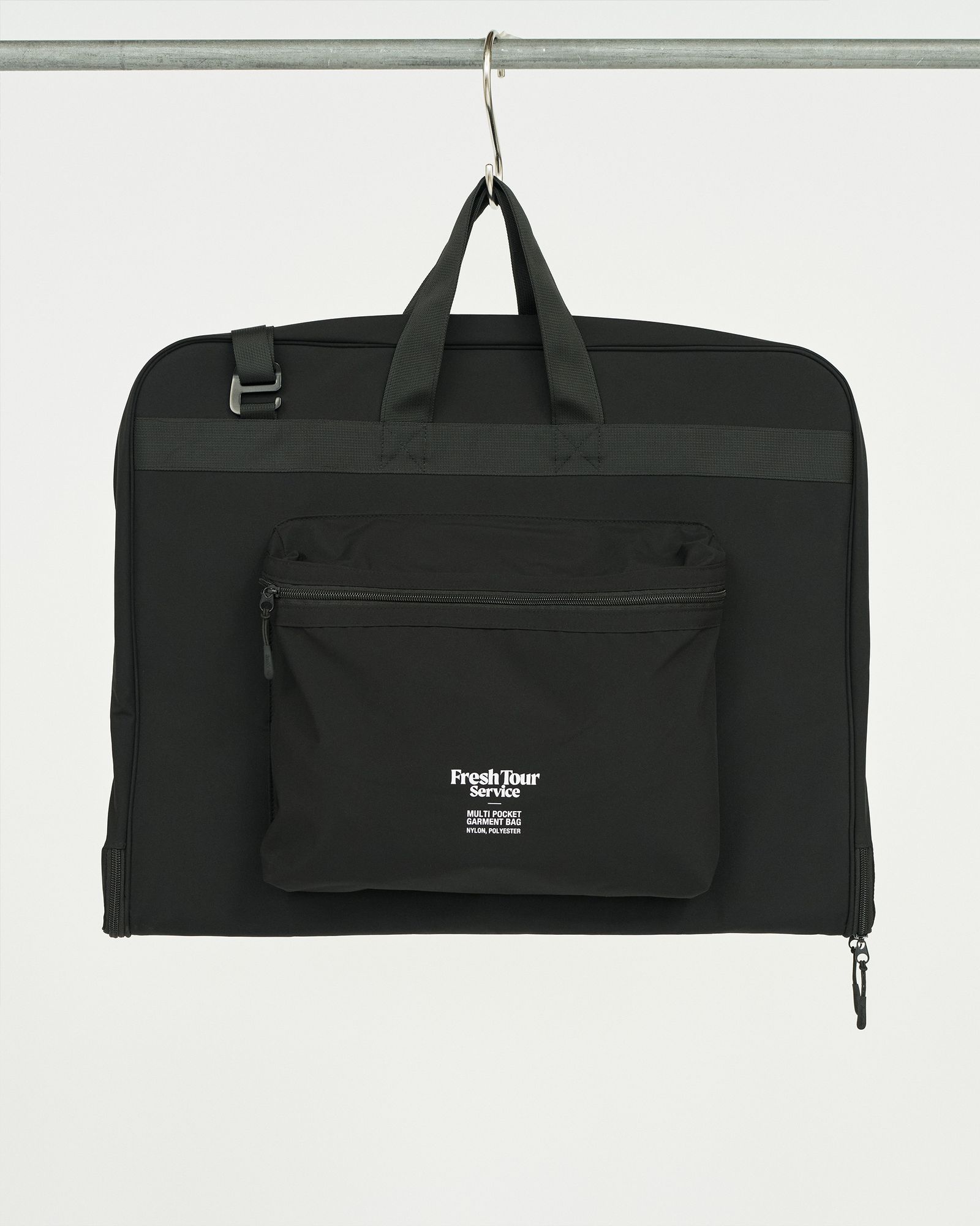 フレッシュサービス MULTI POCKET GARMENT BAG(FSP253-90065B)BLACK