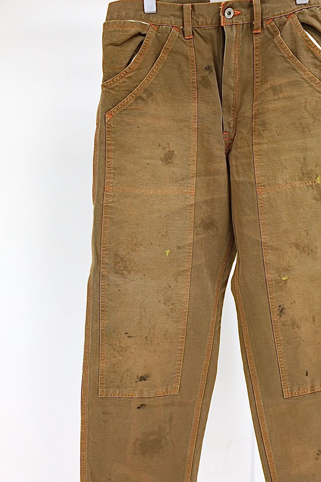 BOW WOW 26SS バウワウ BROWN DUCK DOUBLE KNEE PANTS AGED(BW261-BDDKP)BROWN