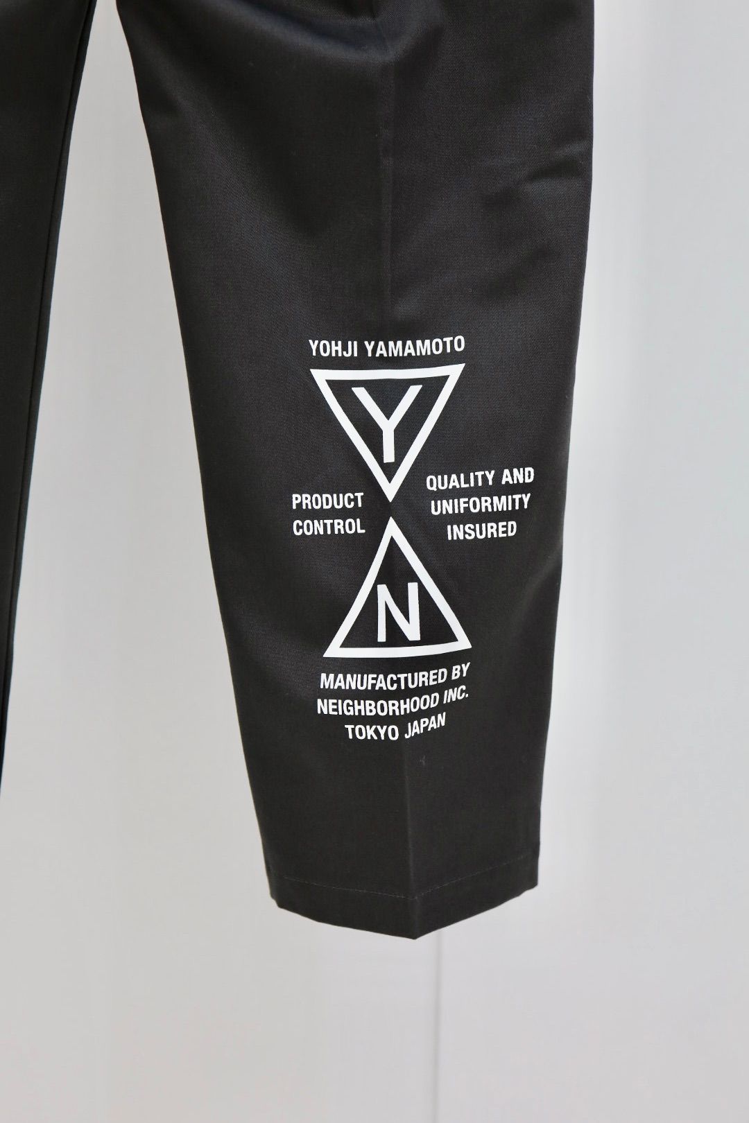 Yohji Yamamoto × NEIGHBORHOOD タックワークパンツ(HK-P95-901-2S26)GRAY☆12月5日(金)発売！