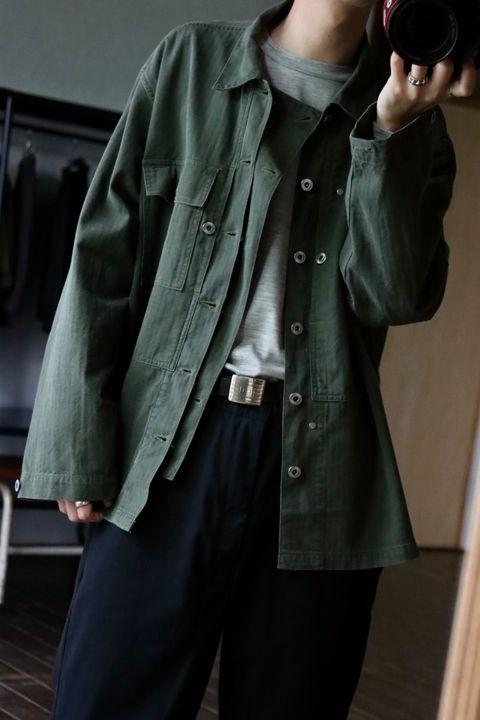 A.PRESSE アプレッセ 2023 Style2 M-44 HBT Jacketスタイル