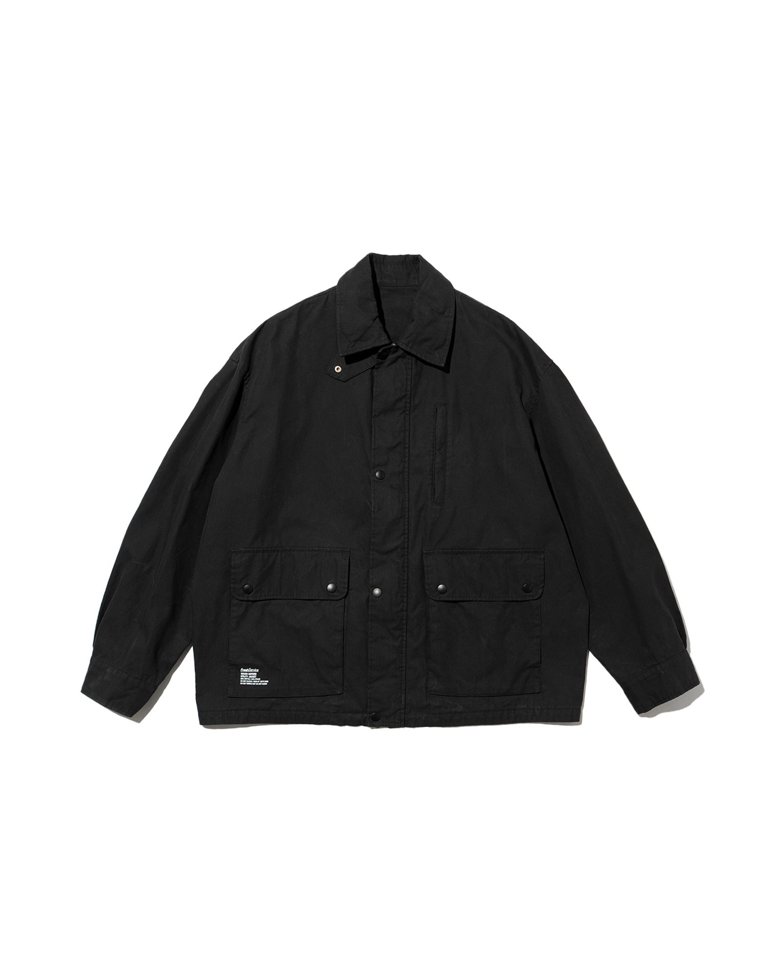 フレッシュサービス WAXED OXFORD UTILITY JACKET(FSC261-30260)NAVY★2月14日(土)発売