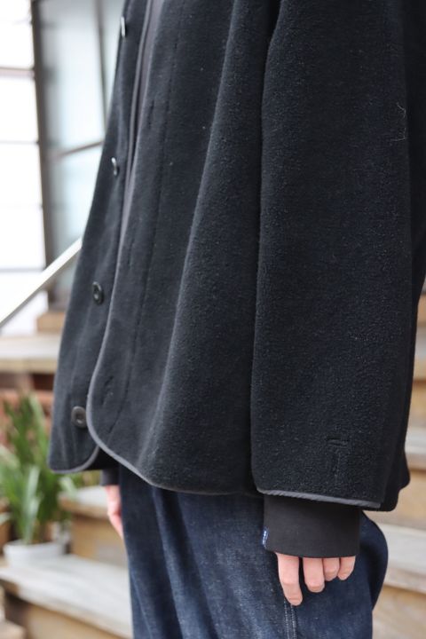 Graphpaper Wool Boa Liner Blouson(GM213-70207) style.2021.9.20