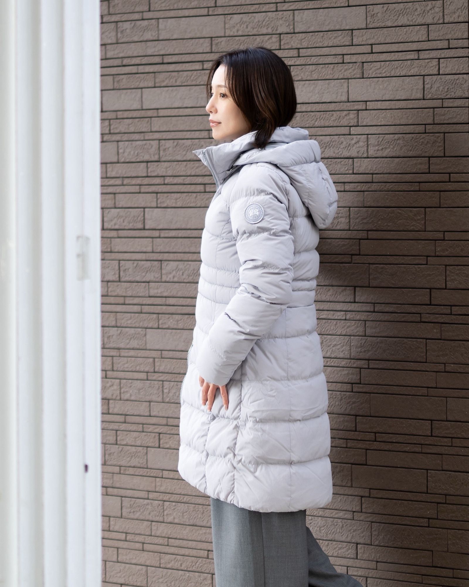 カナダグースレディースAurora Parka(3901W)Moonstone Grey☆新作発売！