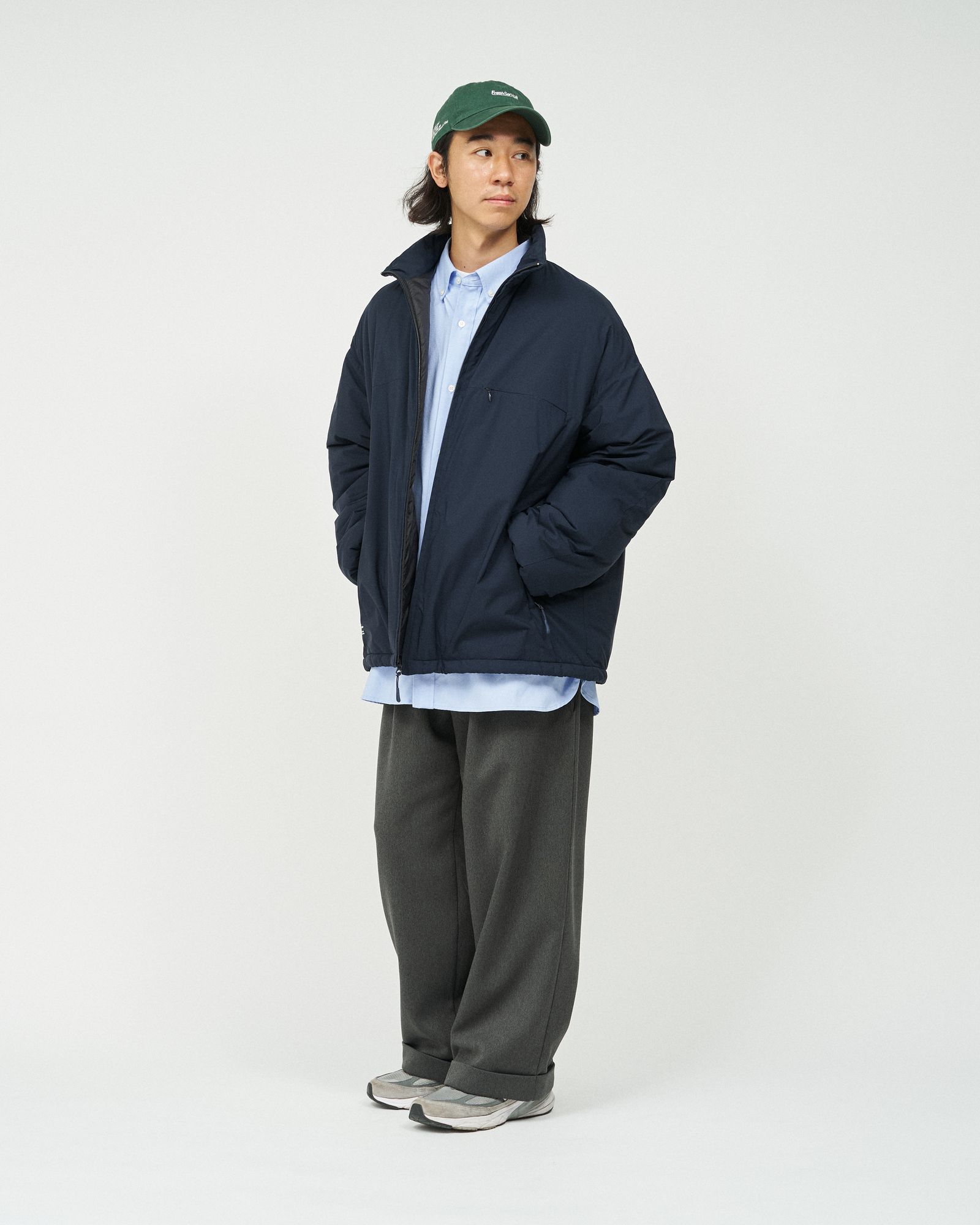 フレッシュサービス PERTEX® QUANTUM AIR MINI RIPSTOP ZIP-UP BLOUSON(FSC253-30195)NAVY★10月18日(土)発売！