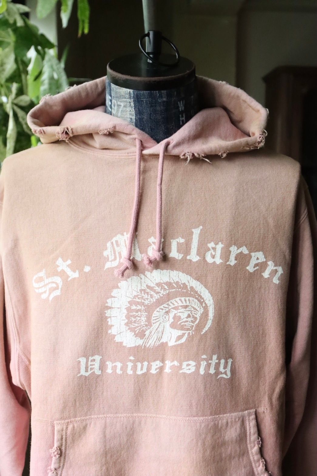 BOW WOW 25FWバウワウ ST. MACLAREN UNIV. HOODIE AGED(BW252-MUH)AGED PINK★10月4日(土)発売！