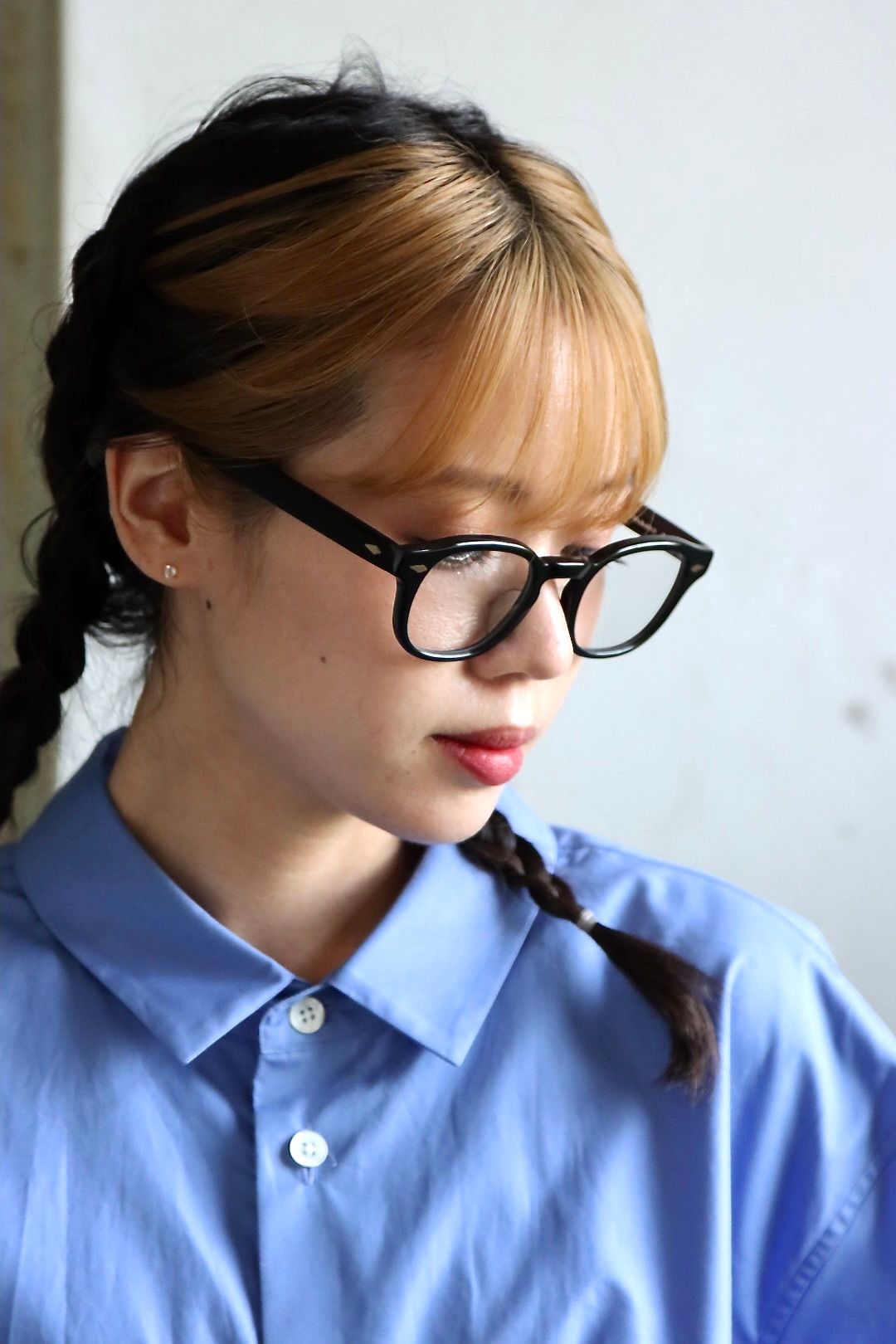 ノチノオプティカル NOCHINO-N1 #1.GLOSS BLACK × CLEAR to GREY (調光モデル)