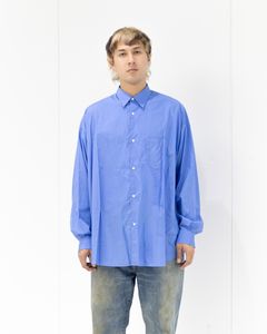 グラフペーパーシャツ Broad L/S Oversized Regular Collar Shirt(GM263-50001B)BLUE☆7月18日(土)新作発売！