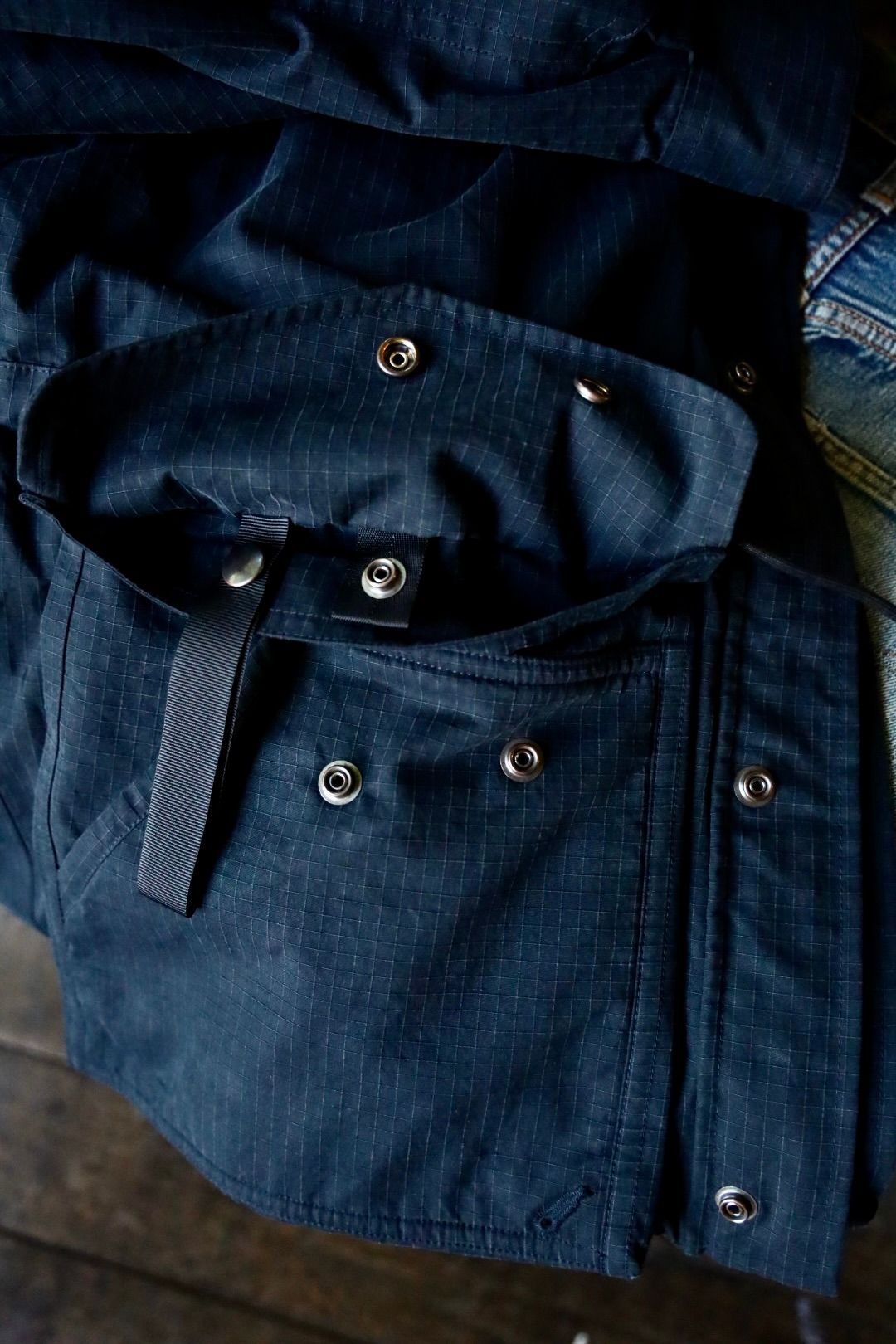 アプレッセ Silk Ripstop Royal Canadian Air Force Jacket(24AAP-01-30H)NAVY☆8月24日(土)発売！
