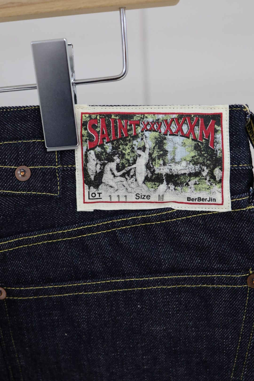 セントマイケル25AWベルベルジンコラボ BB_DENIM PNT (SM-HR1-0000-C61)RIGID☆12月13日(土)新作発売！