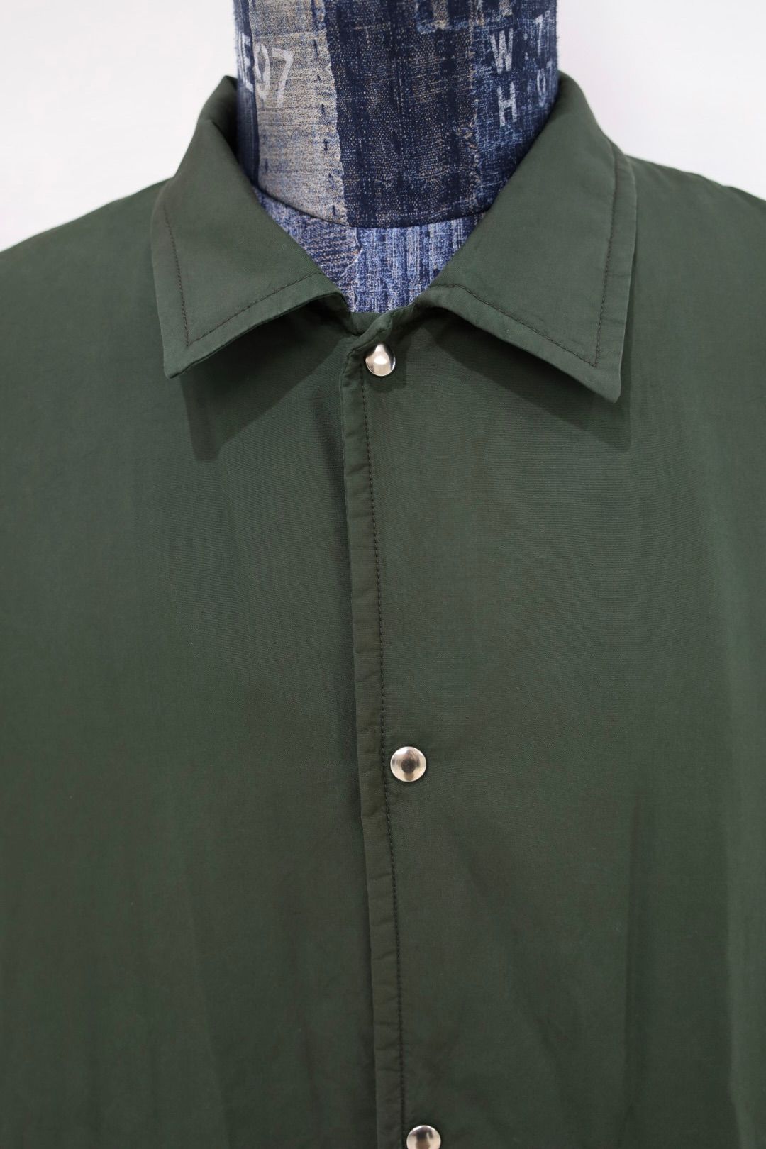 アプレッセ 2026 STYLE2 Vintage Washed Silk Taffeta Coach Jacket(26AAP-01-49)OLIVE☆8月22日(土)発売！
