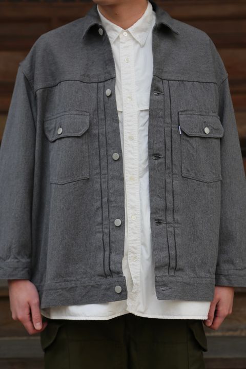 Graphpaper Colorfast Denim Blouson(GM204-30234B) style.2021.1.30.