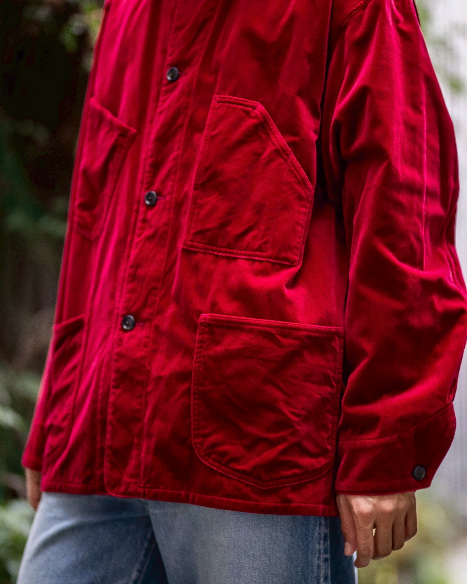 blurhms Velvet Work Jacket 新作発売！
