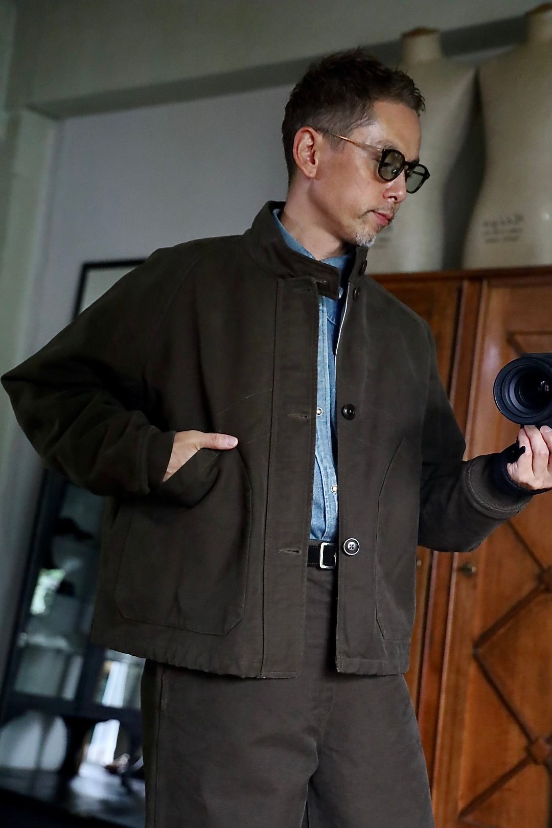 A.PRESSE 2026 STYLE2 Vintage British Royal Navy Cold Weather Jacketスタイル