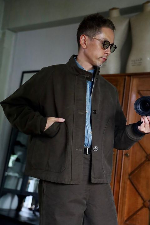 A.PRESSE 2026 STYLE2 Vintage British Royal Navy Cold Weather Jacketスタイル