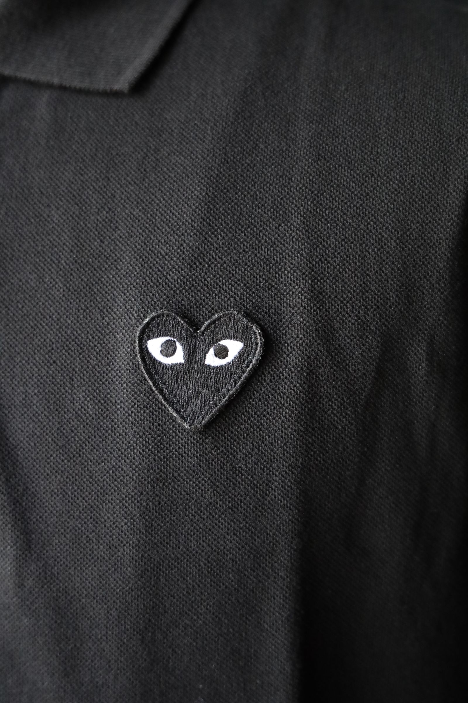 コムデギャルソン ポロシャツ М COMME des GARÇONS PLAY PLAY COMME des GARCONS - PLAYプレイコムデギャルソン
