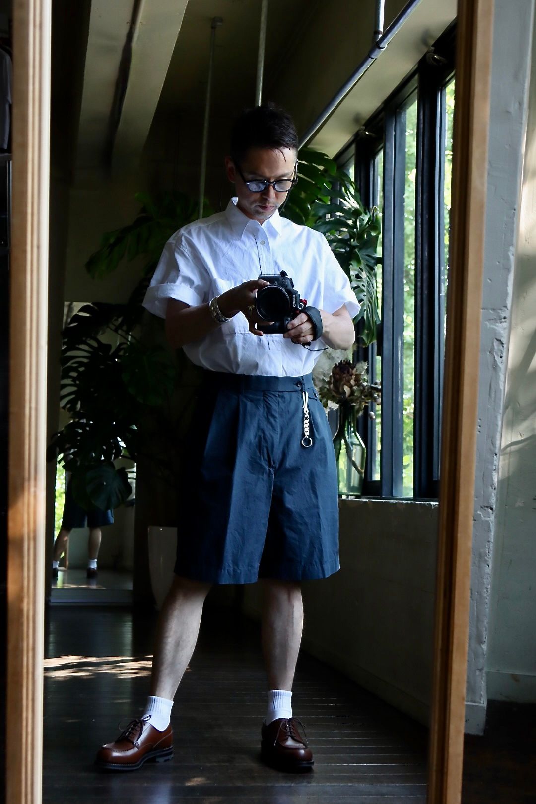 A.PRESSE High Density Weather Cloth Shortsスタイル | 3427 | mark A.PRESSE High Density Weather Cloth Shortsスタイル | 3427 | mark