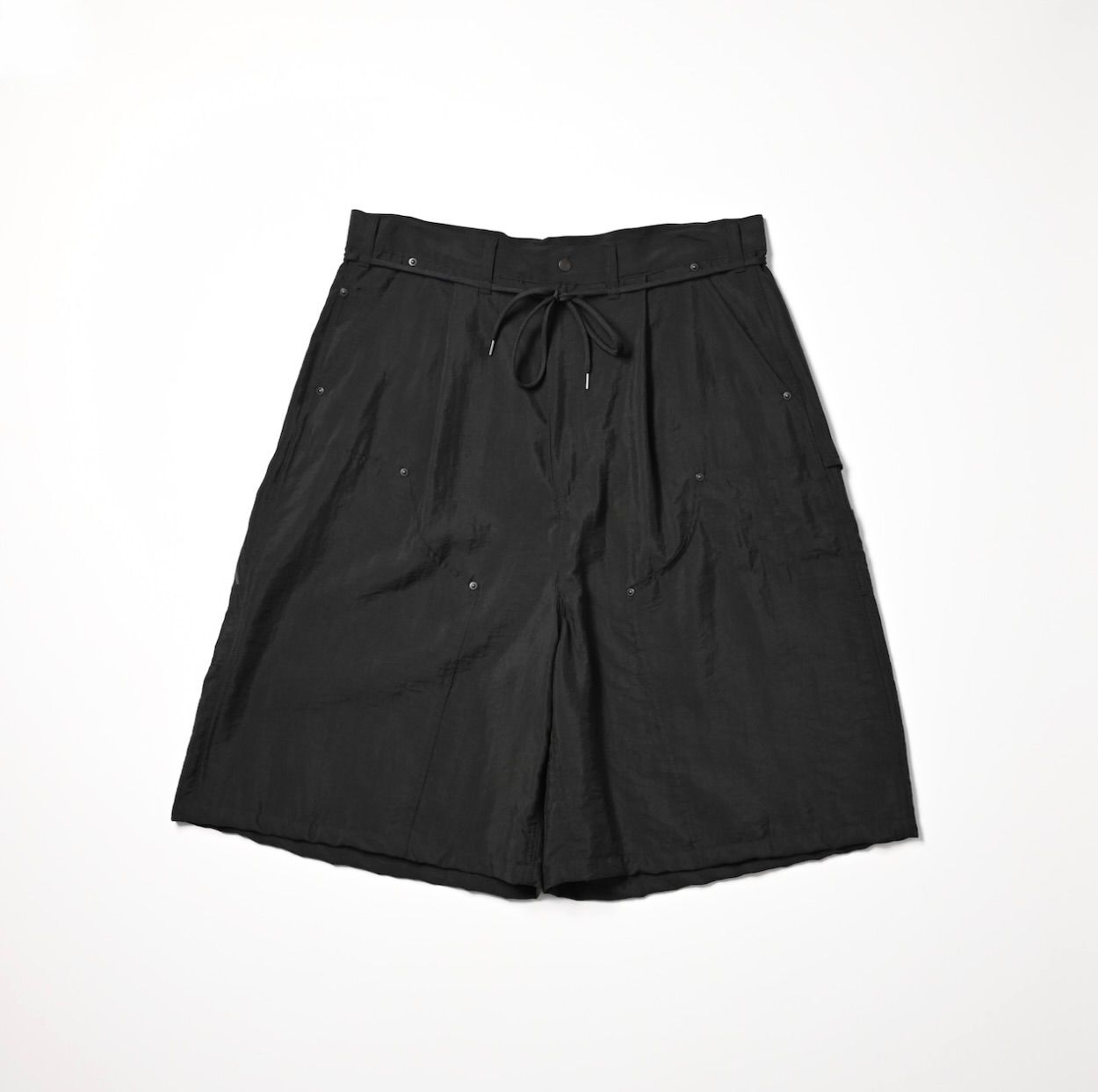プロダクトトゥエルブ 26SS Silk Nylon Short Work Pants(26SS-PPT11)BLACK☆新作発売！