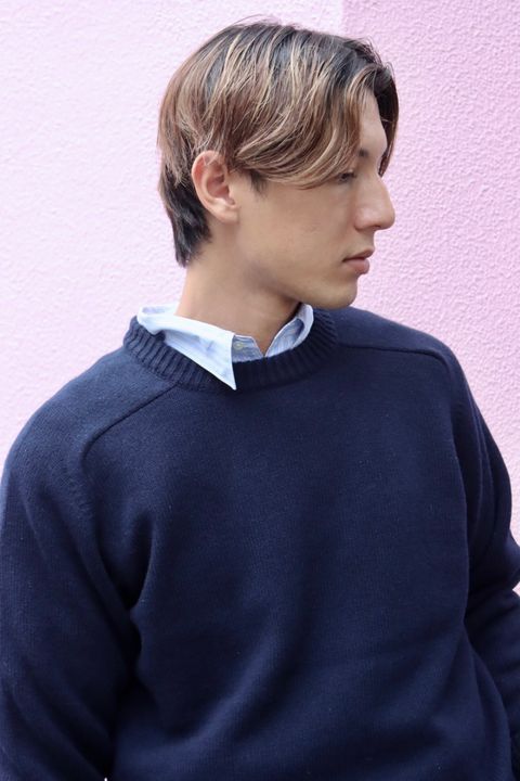 Graphpaper グラフペーパー 23AW SPOT CANCLINI L/S Oversized Regular Collar Shirtスタイル