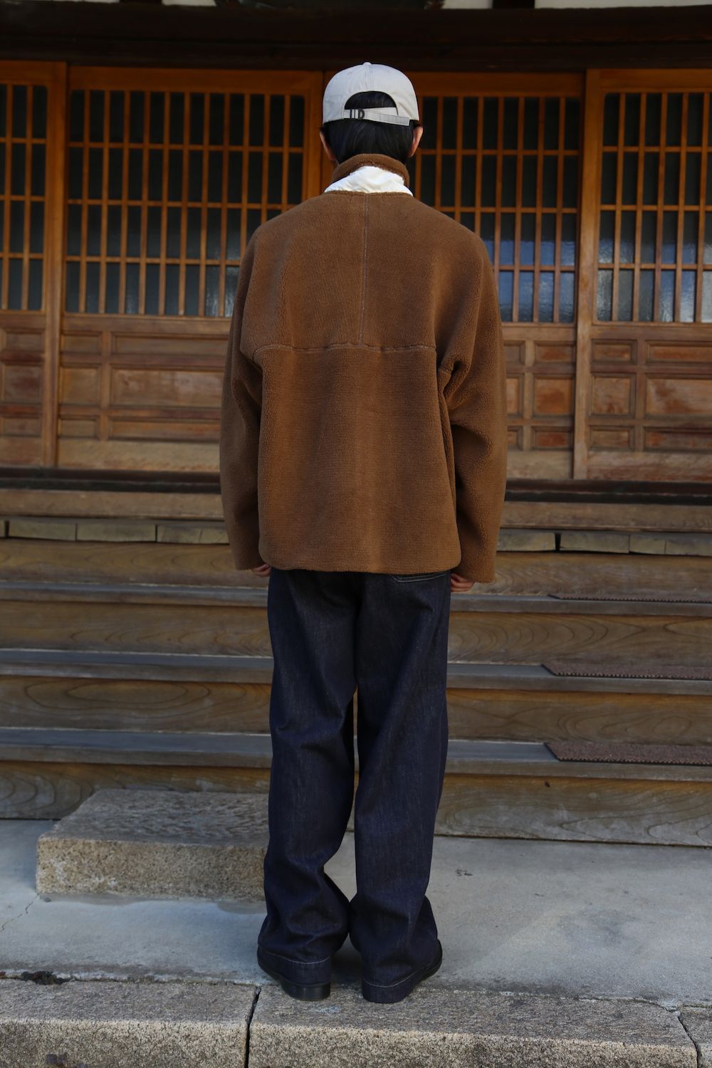 Graphpaper Wool Boa Zip-Up Blouson style.2020.10.3.