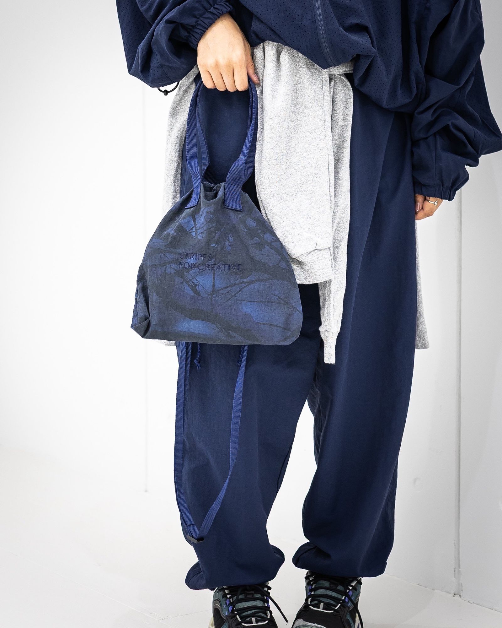 S.F.C 25FW エスエフシー SFC SHOULDER POUCH(REAL TREE CAMO)(SFCFW25AC06)Navy Tree Camo