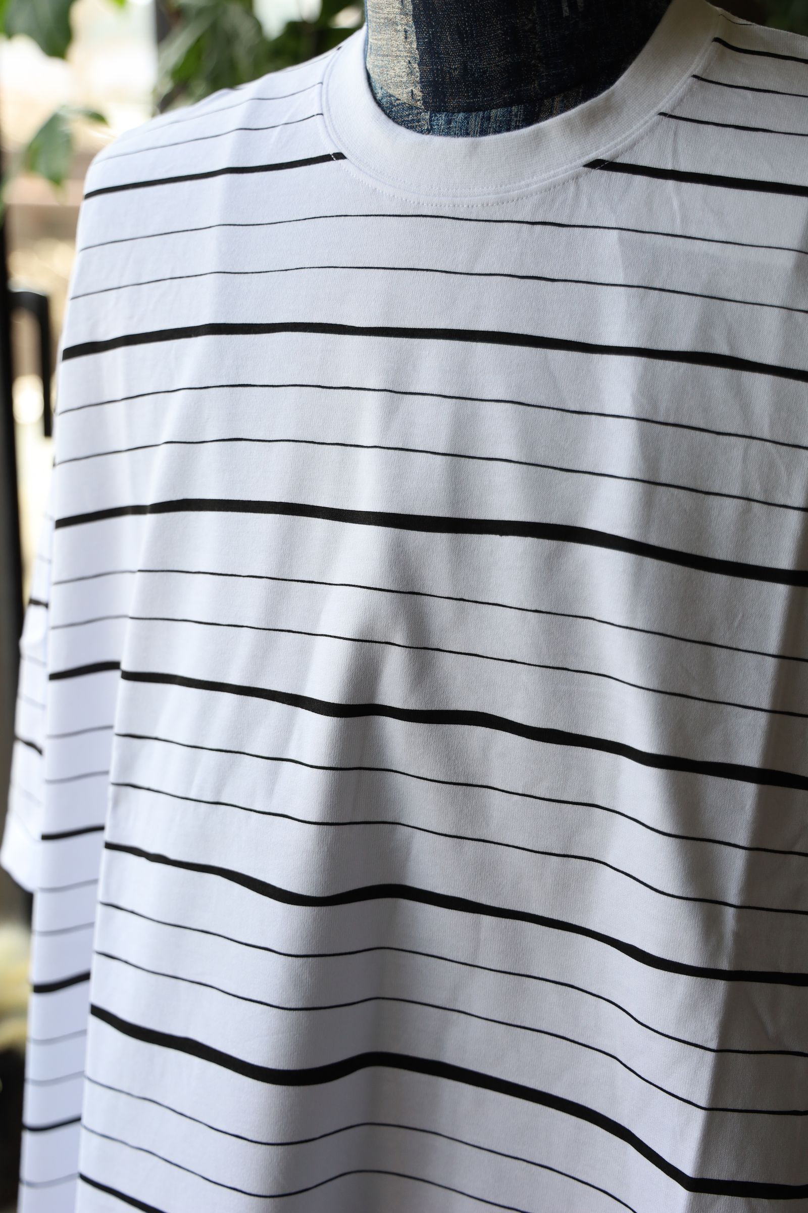S.F.C 25SS エスエフシー SUPER BIG MIX SIDE STRIPES SS TEE(SFCSS25CS13)White-Black